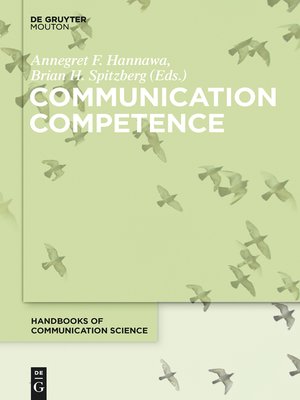 cover image of Communication Competence